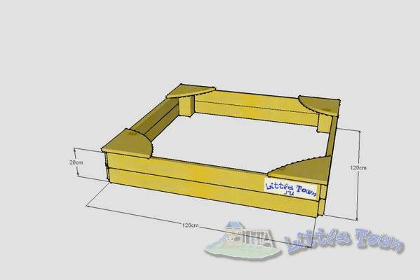 Чертежи песочницы с крышкой лавочкой трансформер